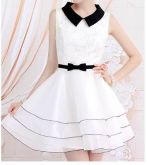 Vestido "Elegant New Turn Collar"
